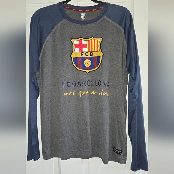 FC Barcelona long sleeve tshirt size L - Picture 1 of 4